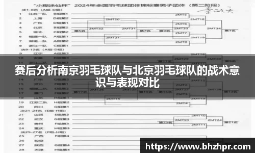 赛后分析南京羽毛球队与北京羽毛球队的战术意识与表现对比